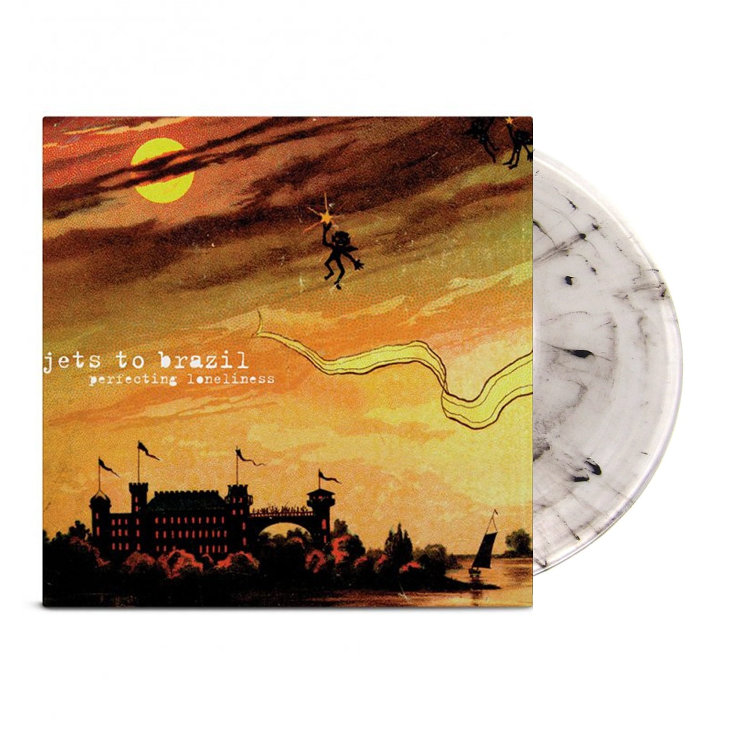 Jets To Brazil – Perfecting Loneliness 2LP (Clear w/ Black Marble Vinyl)
