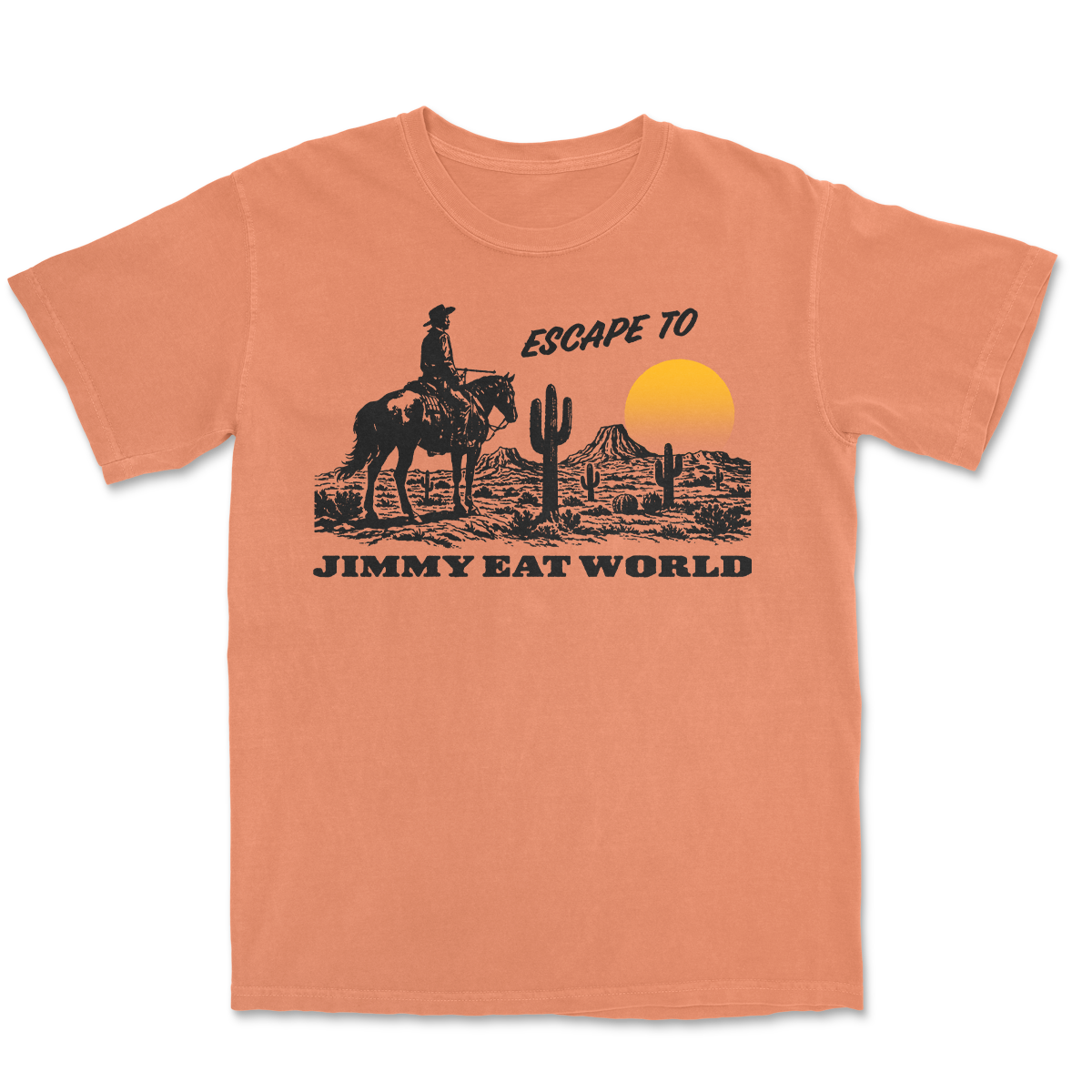 Jimmy Eat World - Escape To...T-Shirt (Orange)