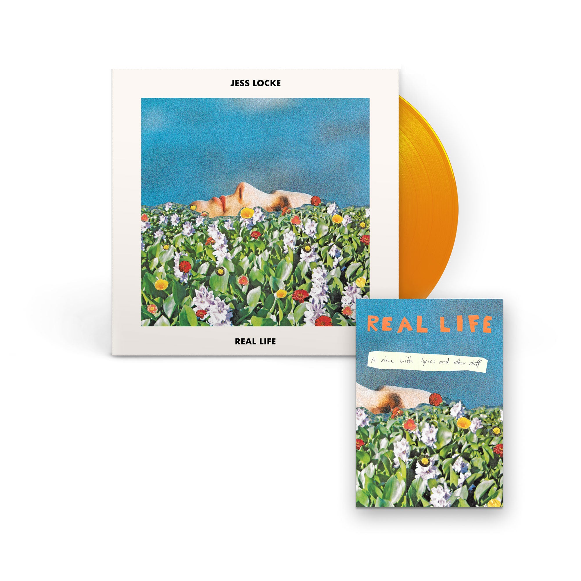 Real Life LP (Transparent Orange Vinyl)