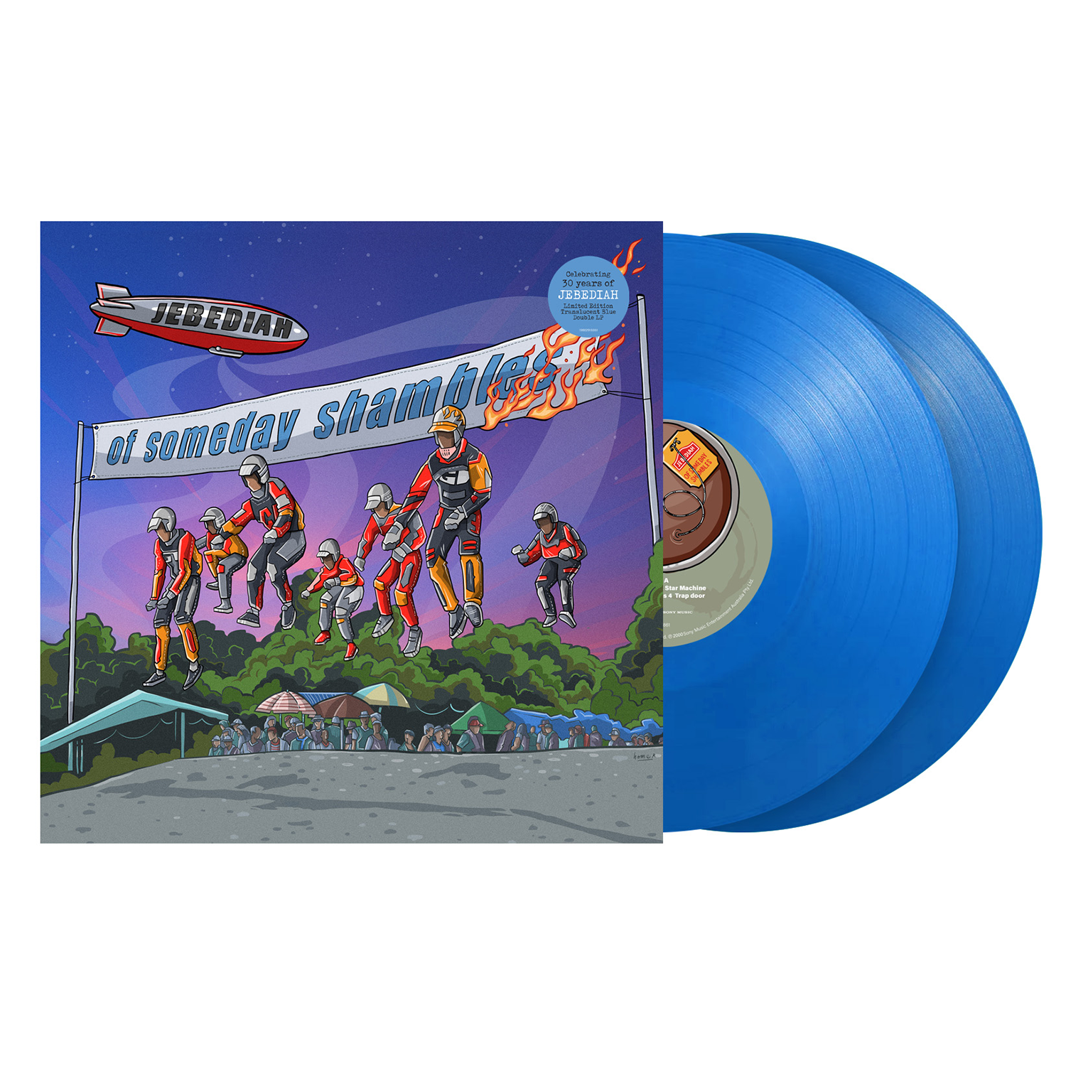 Jebediah - Of Someday Shambles 2LP (Translucent Blue Vinyl)