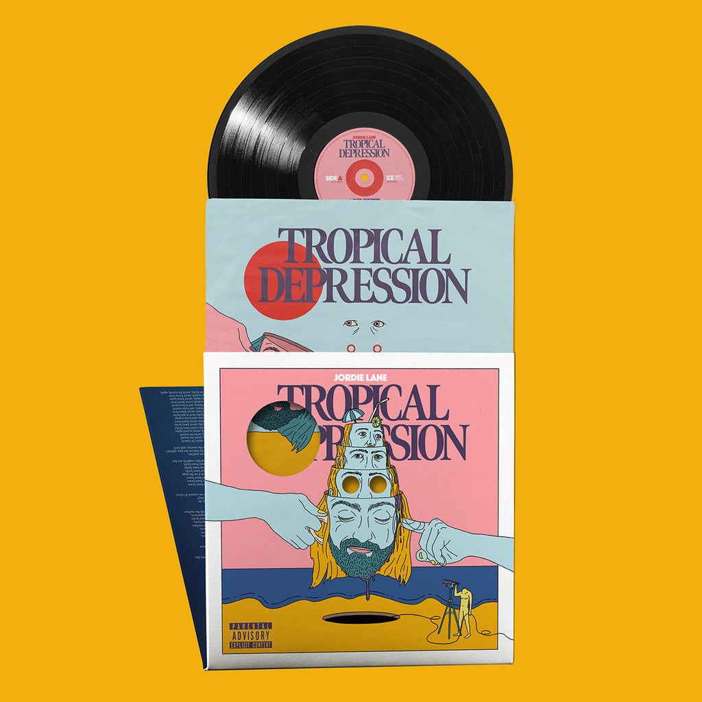 Jordie Lane - Tropical Depression LP (Black Vinyl)
