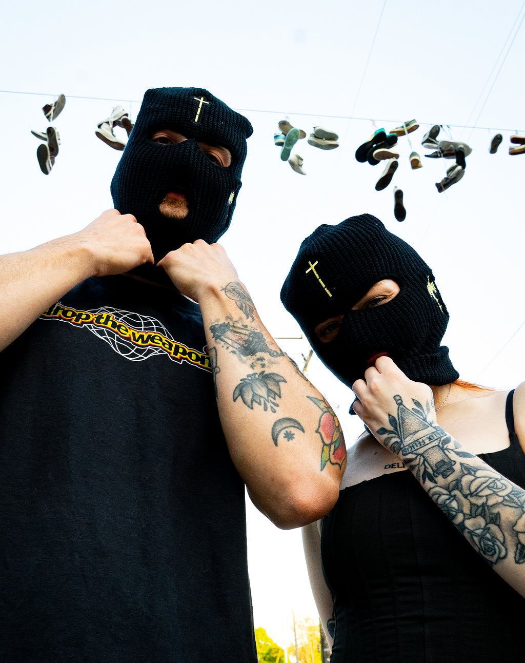 Knocked Loose - Cross Logo Ski Mask
