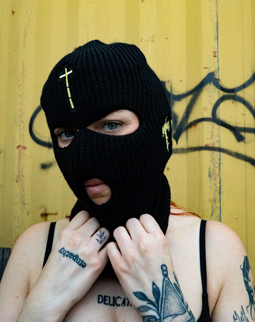 Knocked Loose - Cross Logo Ski Mask