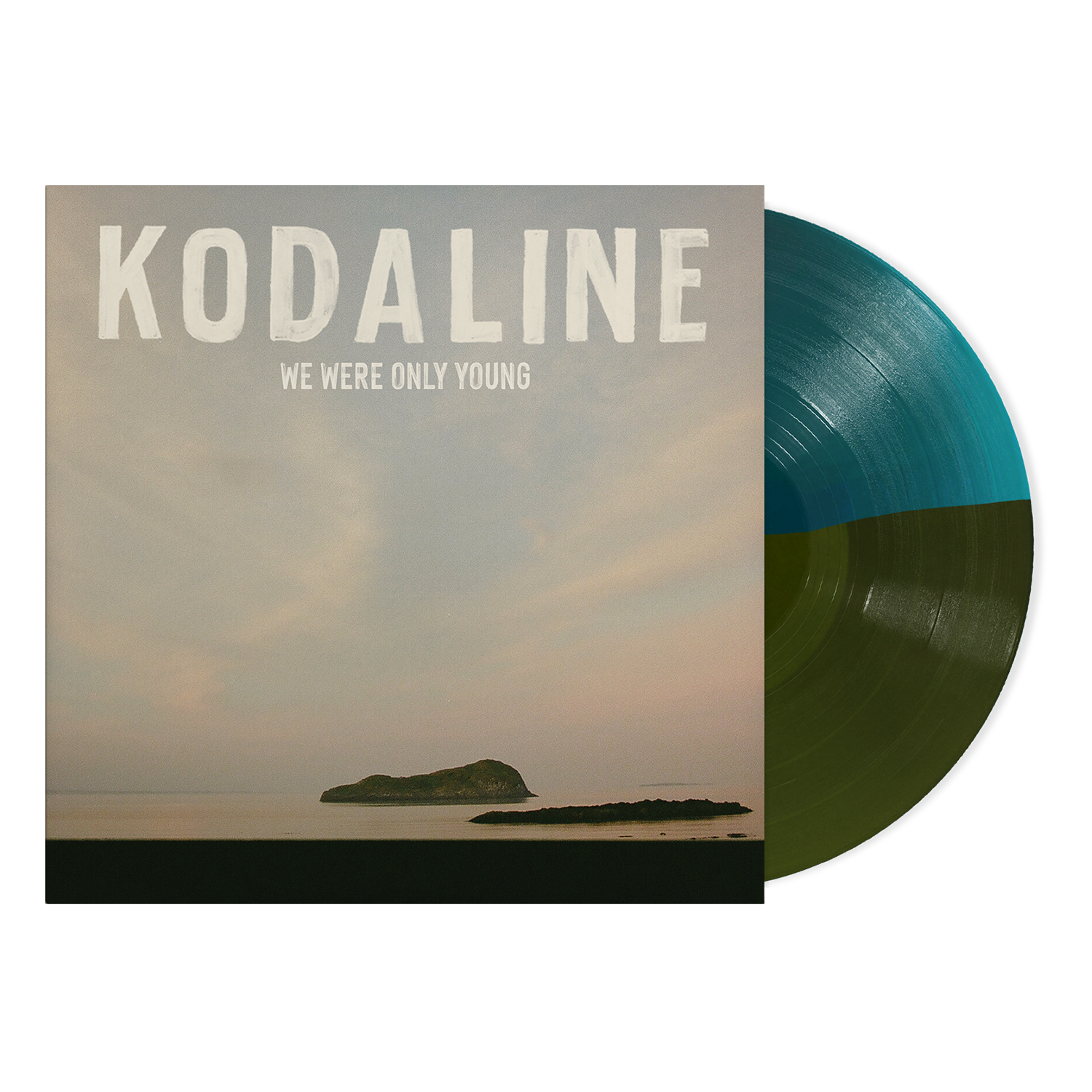Kodaline - We Were Only Young LP (Translucent Forest Green & Sea Blue Vinyl)