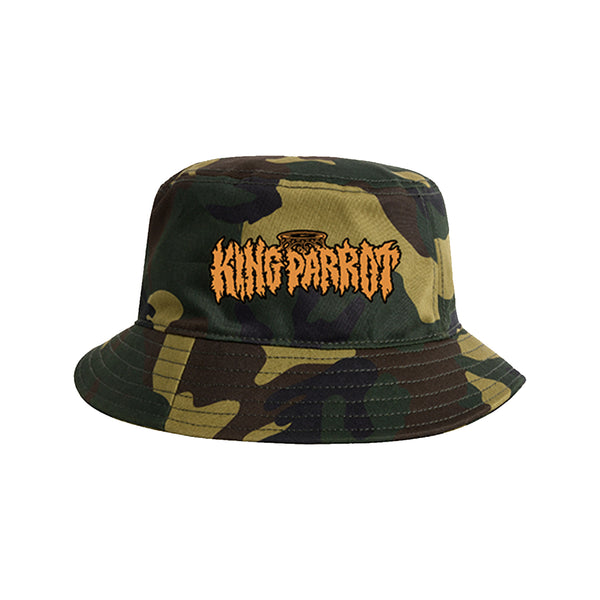 King Parrot - Logo Bucket Hat (Camo)