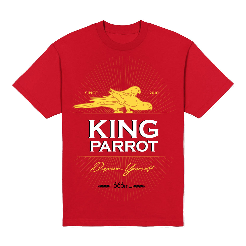 King Parrot - Draught T-Shirt (Red)