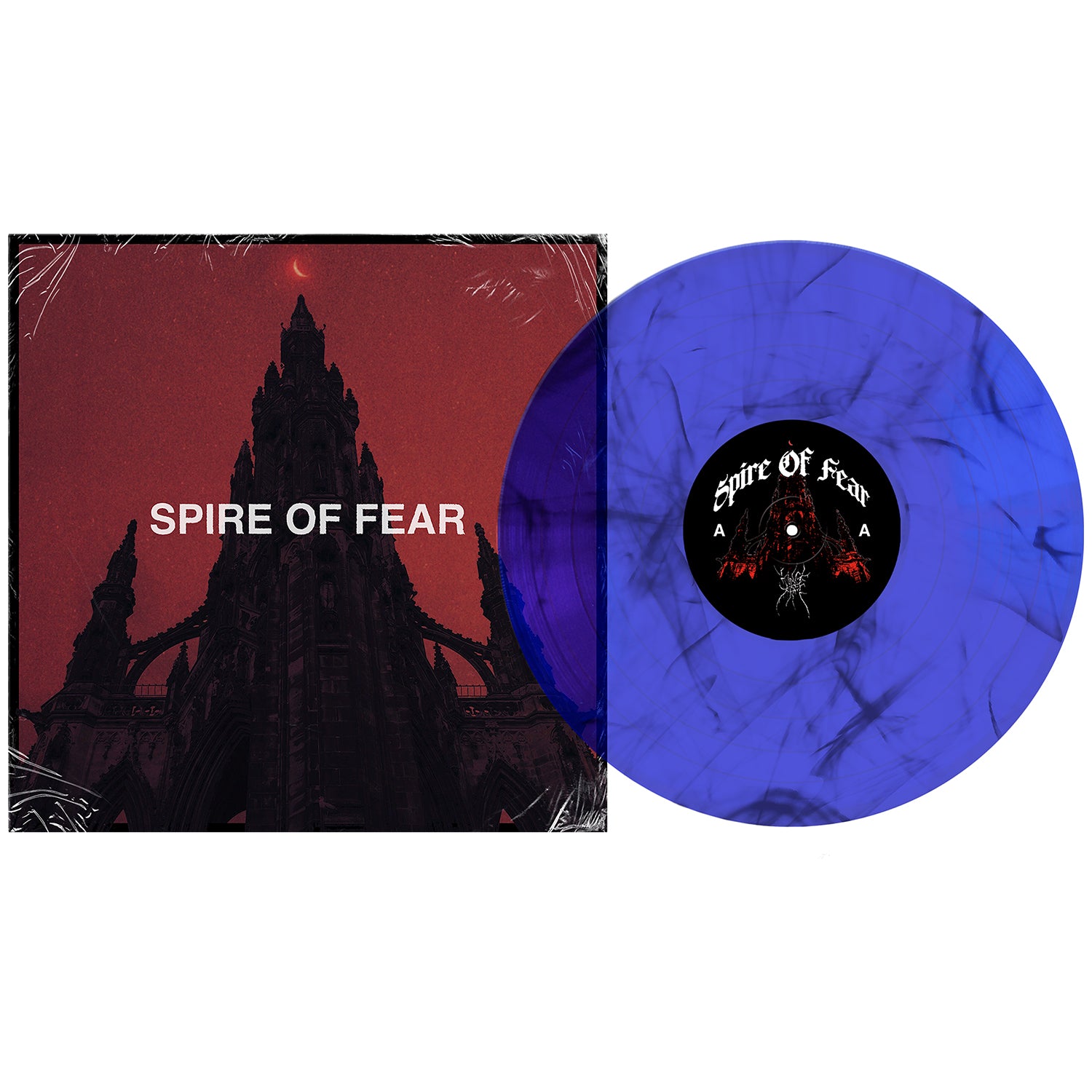 King Yosef - Spire Of Fear LP (Arescet Blue Transparent Vinyl)