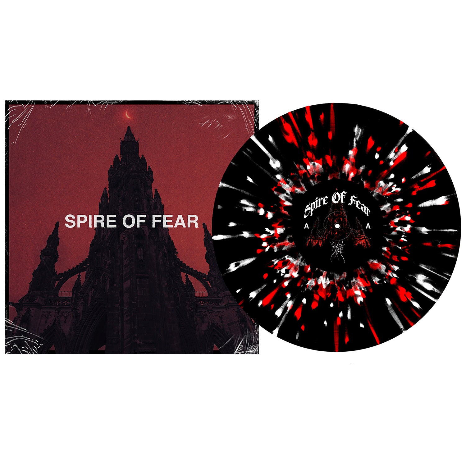 King Yosef - Spire Of Fear LP (Molted Red Splatter Vinyl)