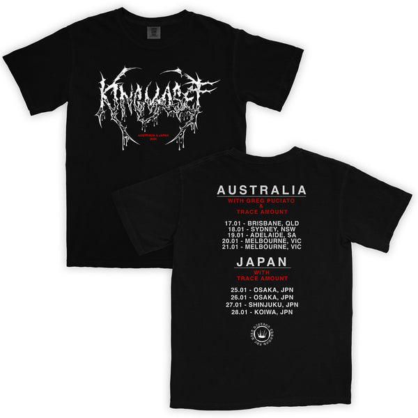 King Yosef - AUS & Japan Tour T-Shirt (Black)