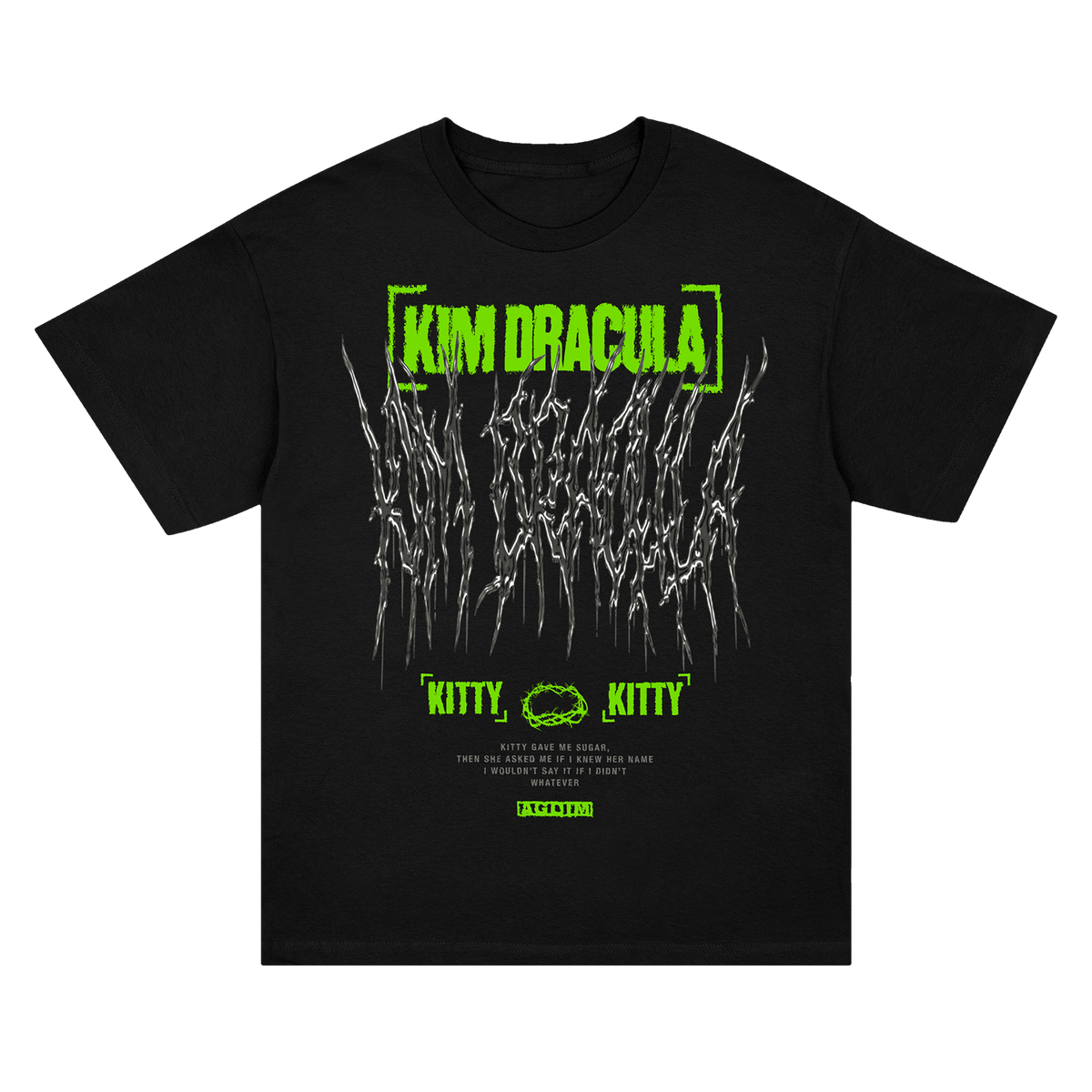Kitty Kitty Tee (Black)– Artist First