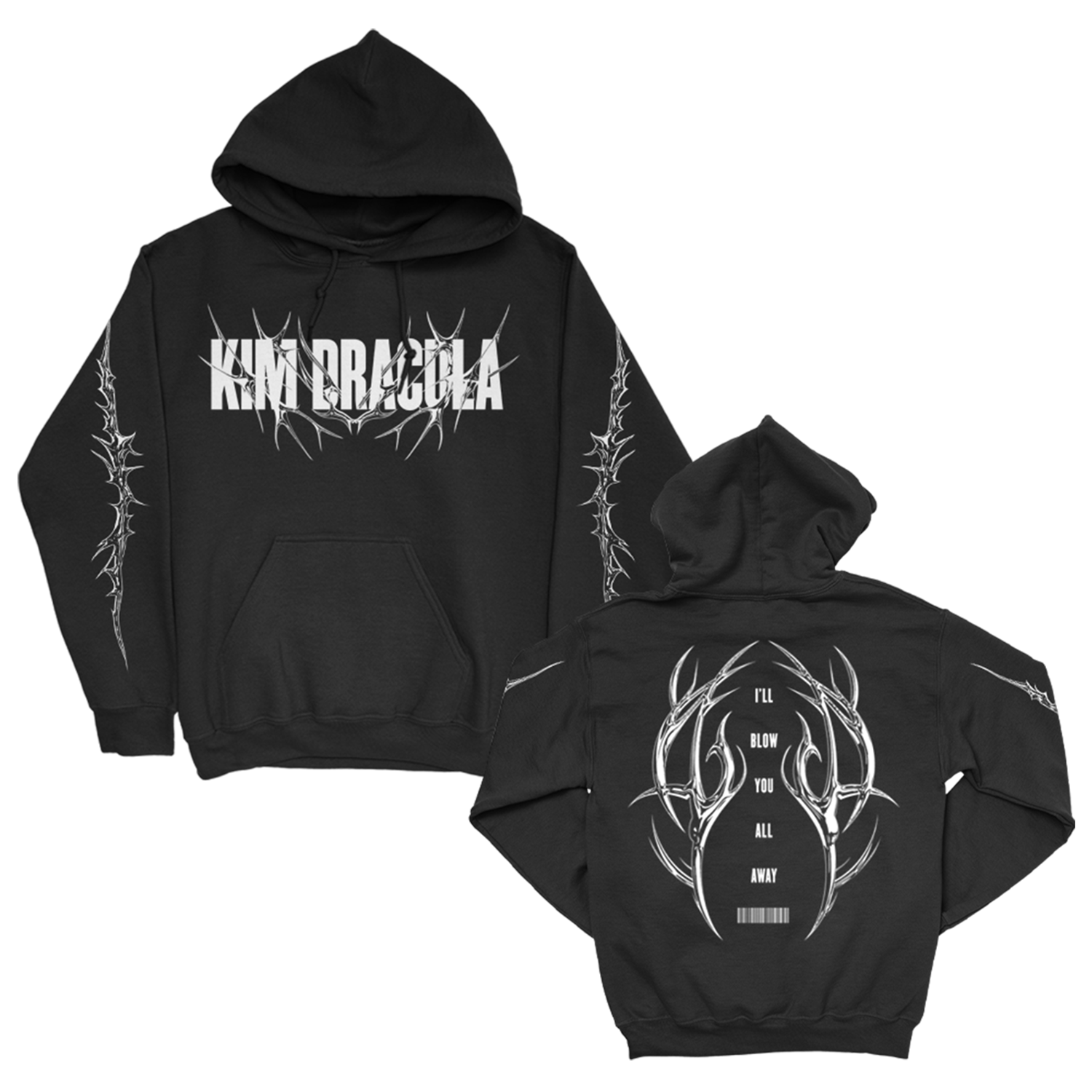 Kim Dracula - Pull You Away Pullover Hoodie (Black)