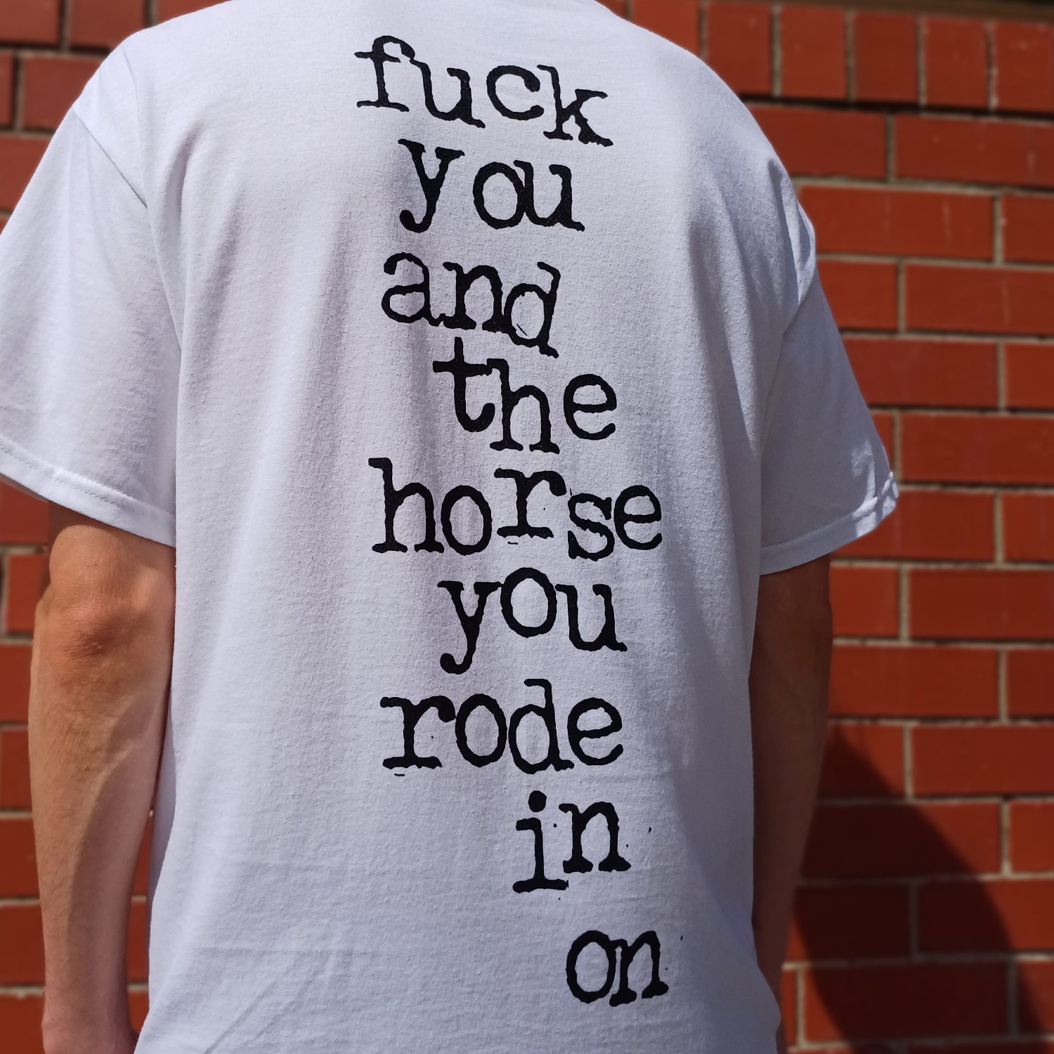 King Parrot - Horse T-Shirt (White)