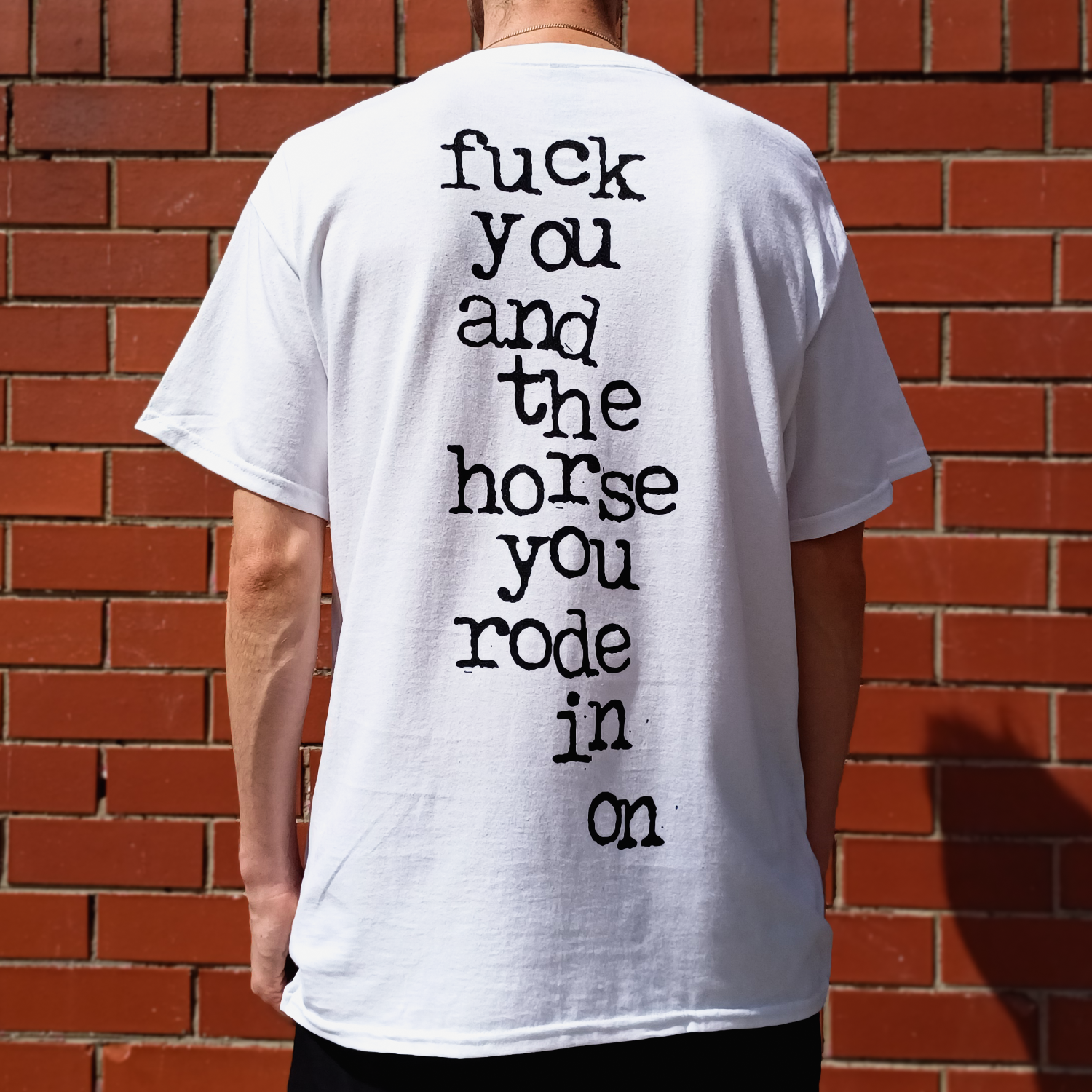 King Parrot - Horse T-Shirt (White)