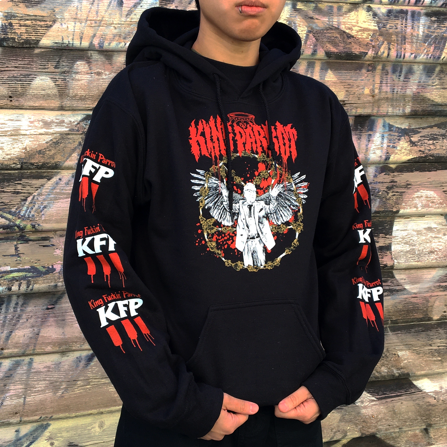 King Parrot - KFP Hoodie (Black)