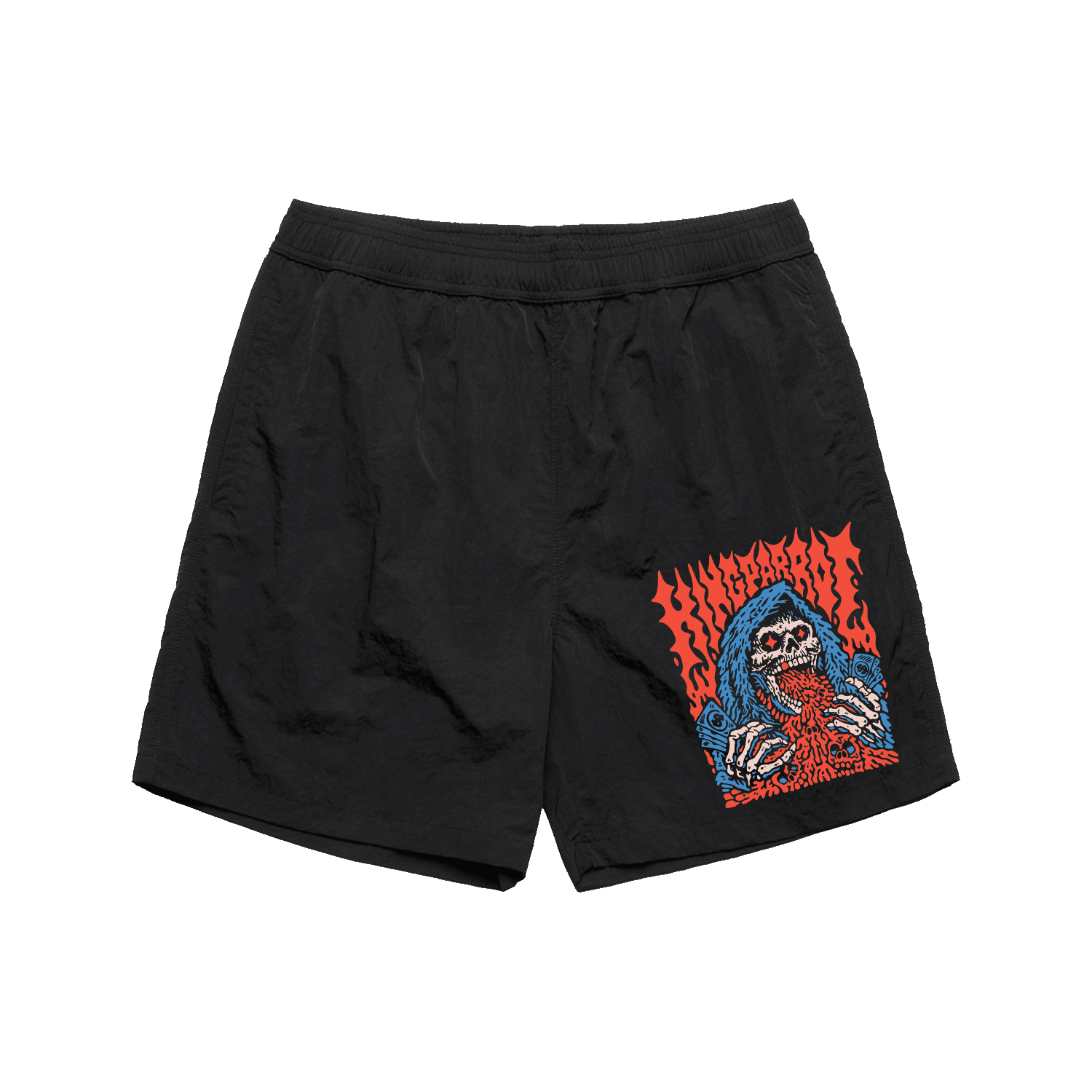King Parrot - Reaper Swim Shorts (Black)