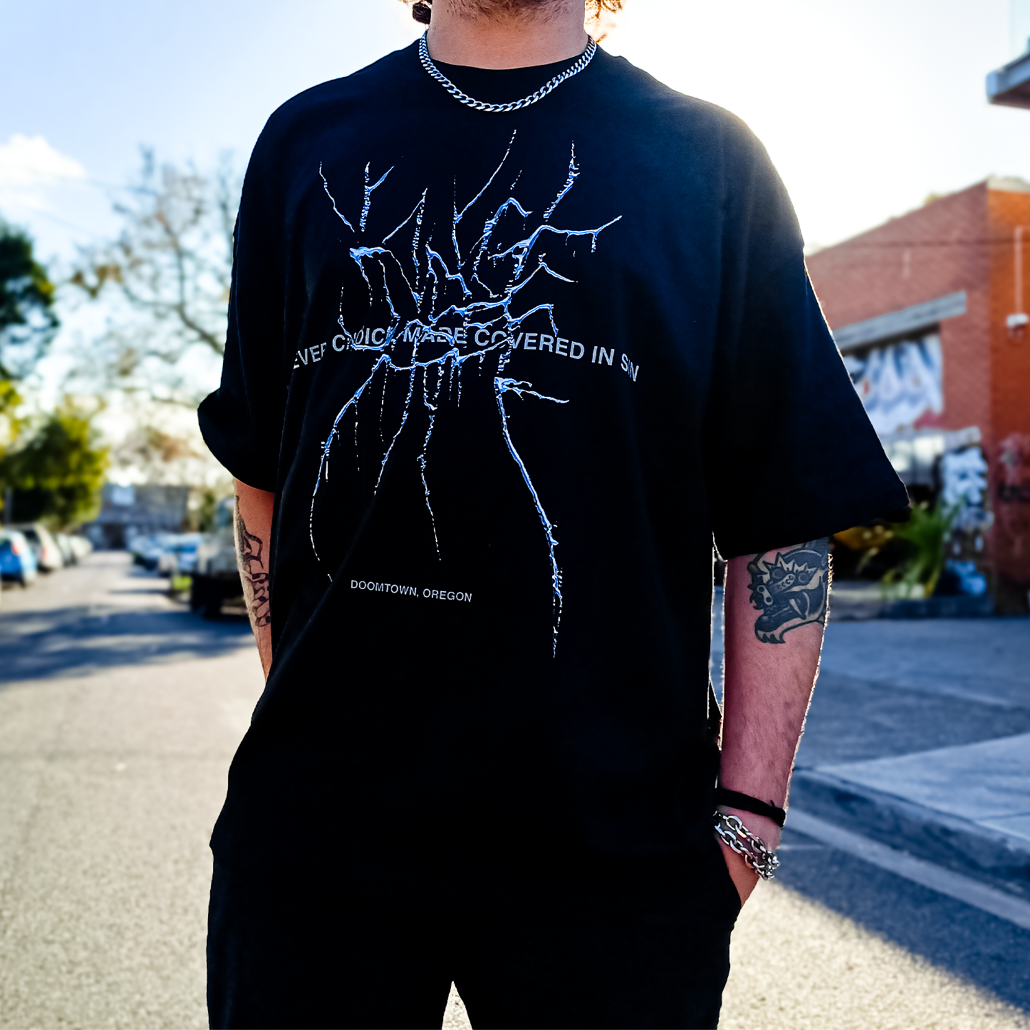 King Yosef - Every Choice Made Covered In Sin T-Shirt (Black)