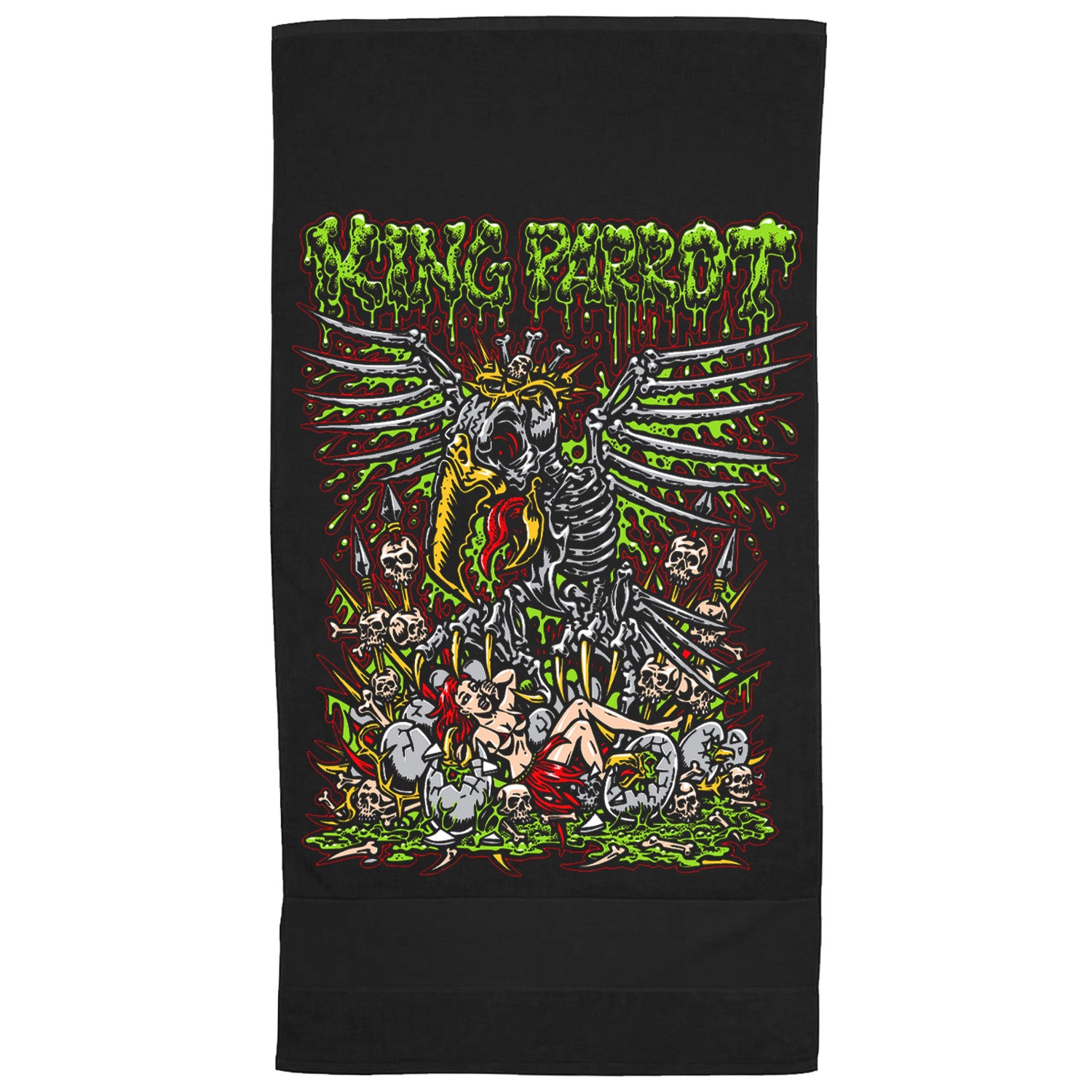 King Parrot - Gore Parrot Beach Towel