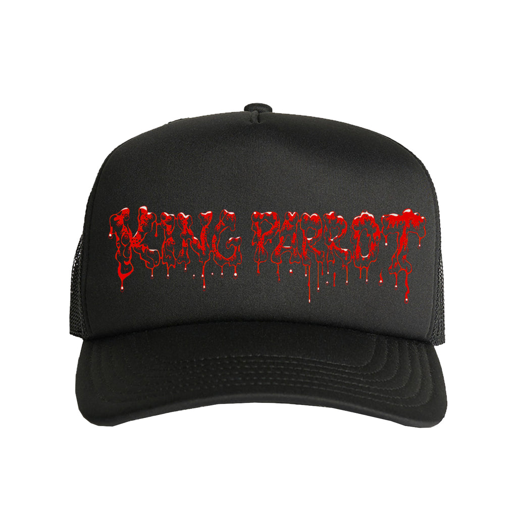 King Parrot - Gore Logo Trucker Hat (Black)