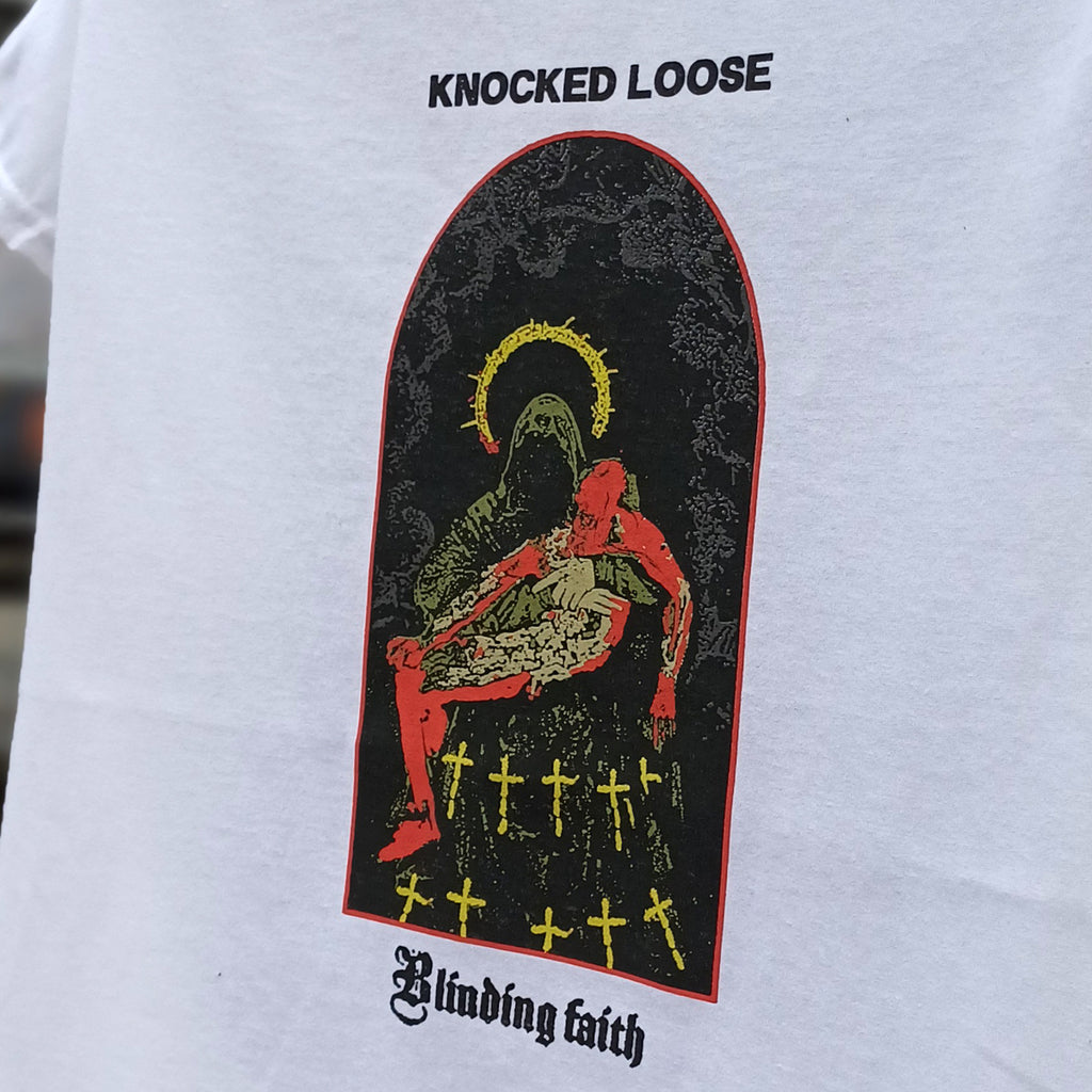 Knocked Loose - Blinding Faith T-Shirt (White)