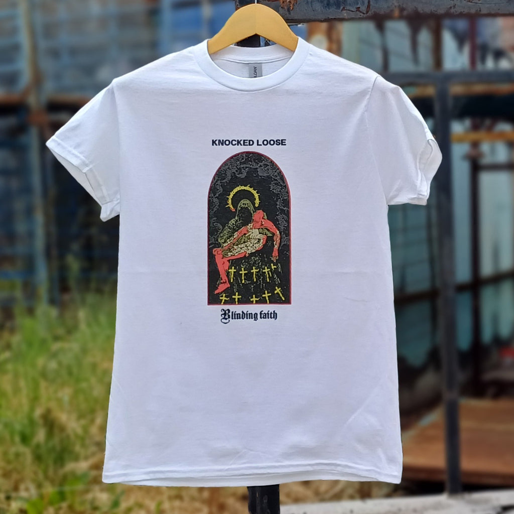 Knocked Loose - Blinding Faith T-Shirt (White)