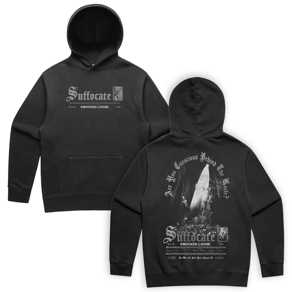 Knocked Loose - Suffocate Hoodie (Faded Black)