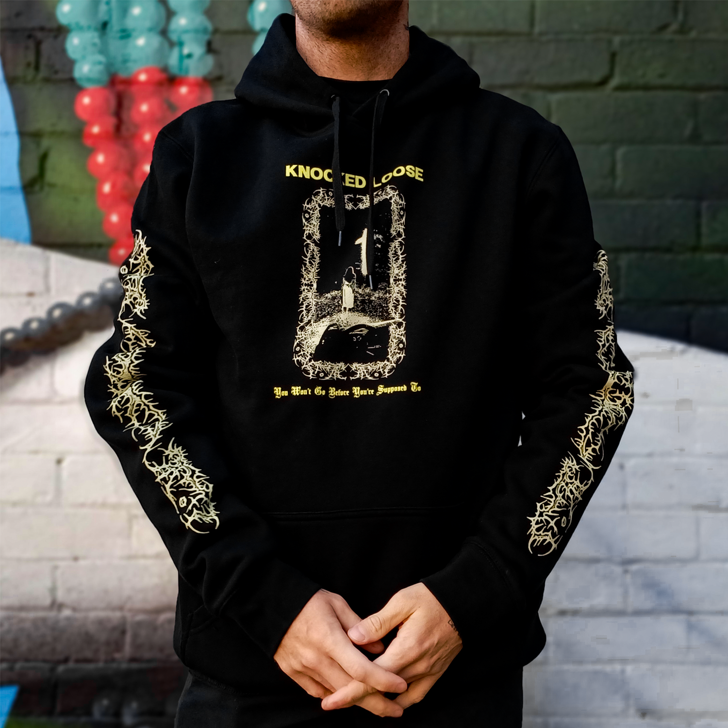 Knocked Loose - You Won’t Go Before You’re Supposed To Hoodie (Black)