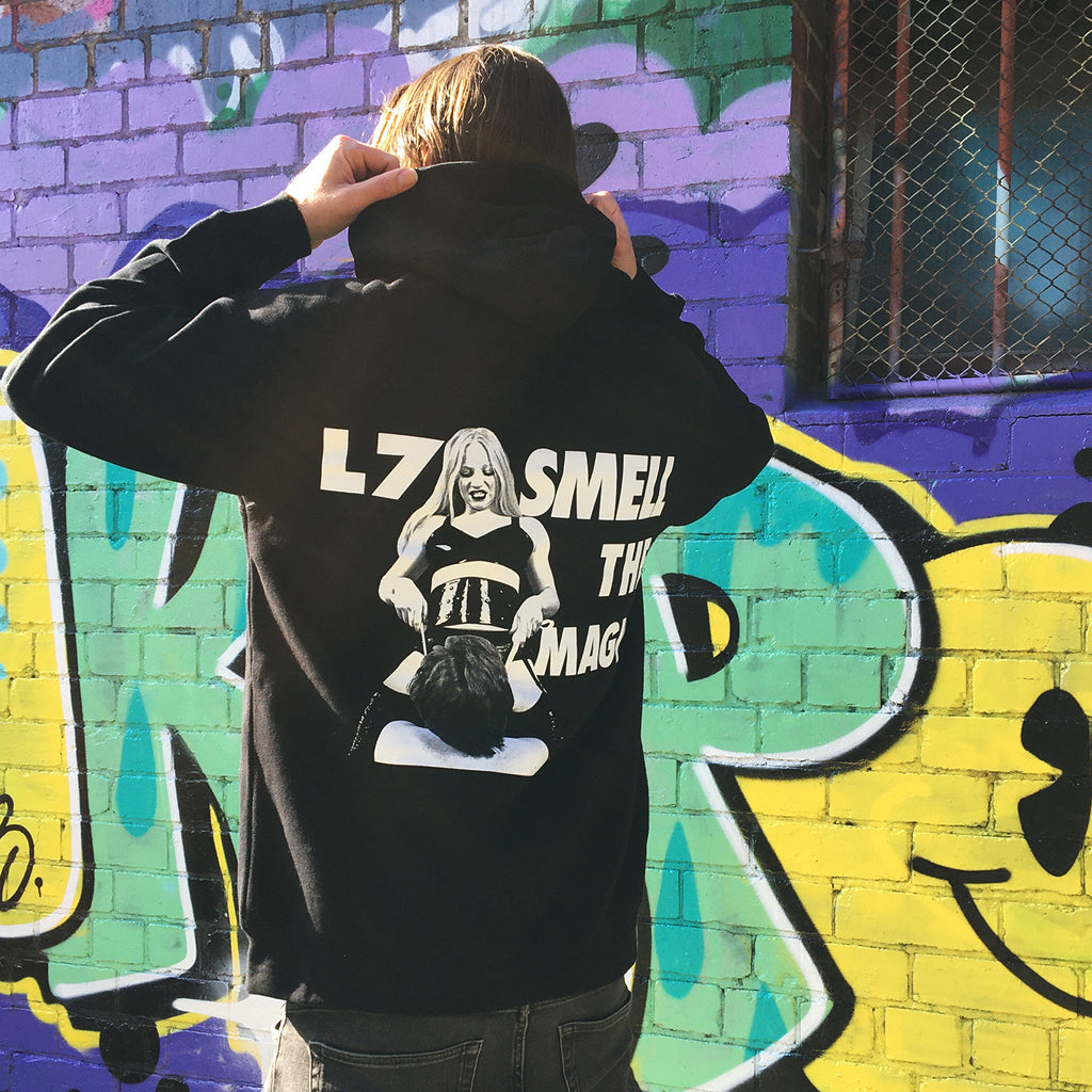 L7 - Smell the Magic Zip Up Hoodie (Black)