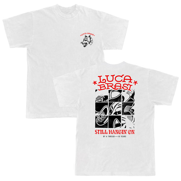 Luca Brasi - By a Thread Tee (White)