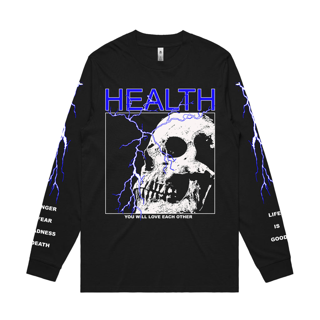 HEALTH - Lightning Longsleeve (Black)
