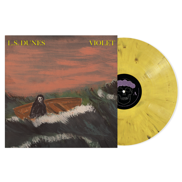 L.S Dunes - Violet LP (Yellow Jacket // Lucky Star - Limited Edition Vinyl) + Signed Print