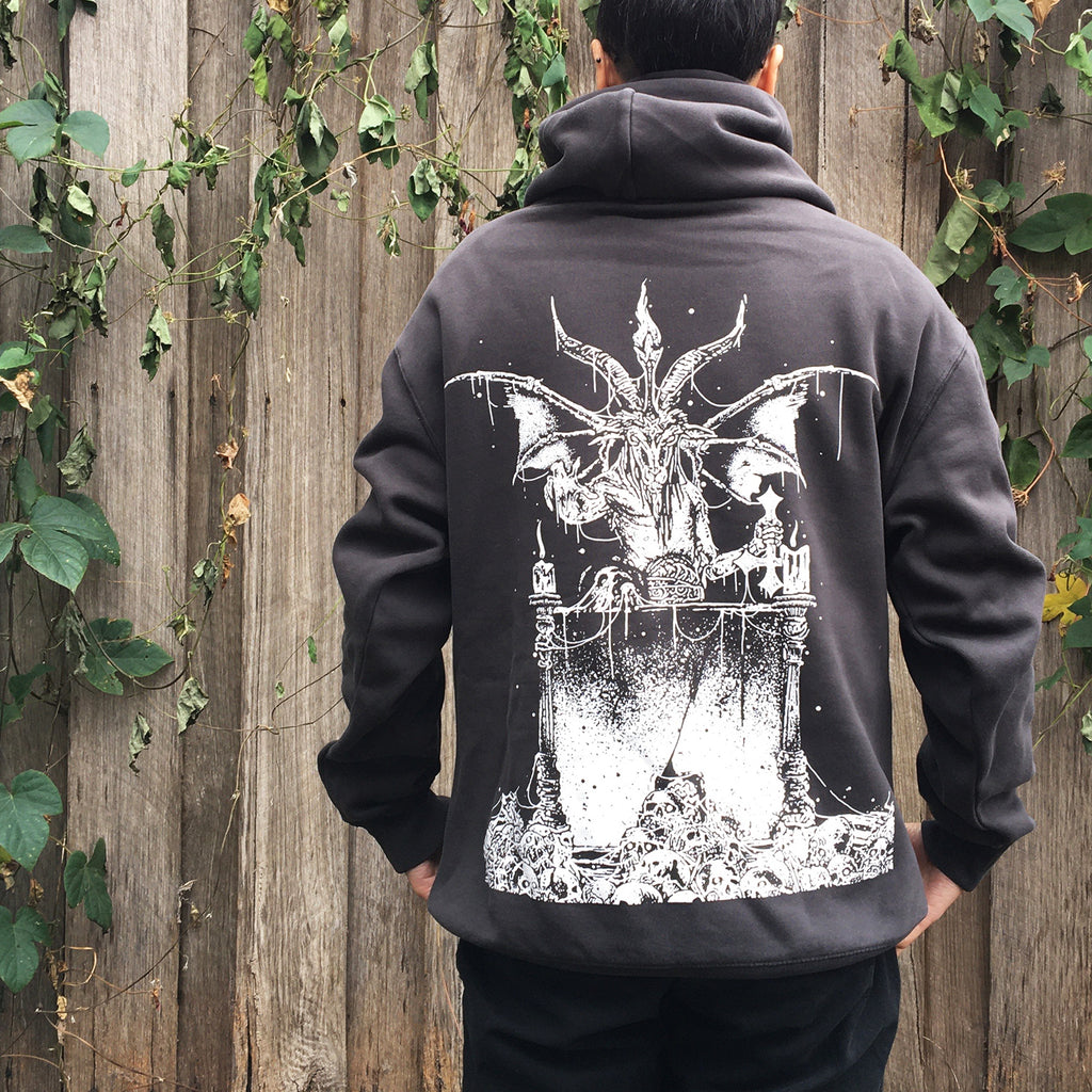 Lorna Shore - Goat Lord Hoodie (Faded Black)