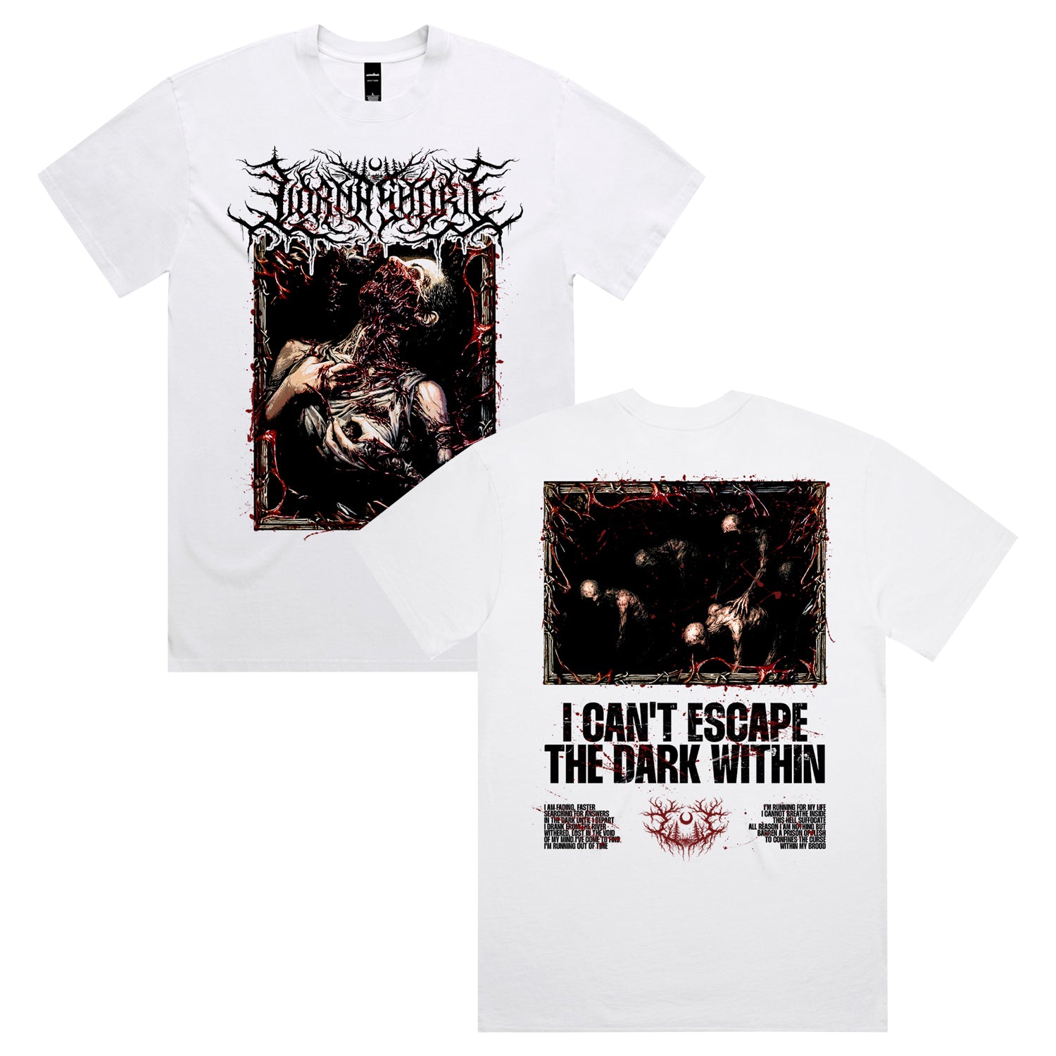 Lorna Shore - Prison Of Flesh T-Shirt (White)