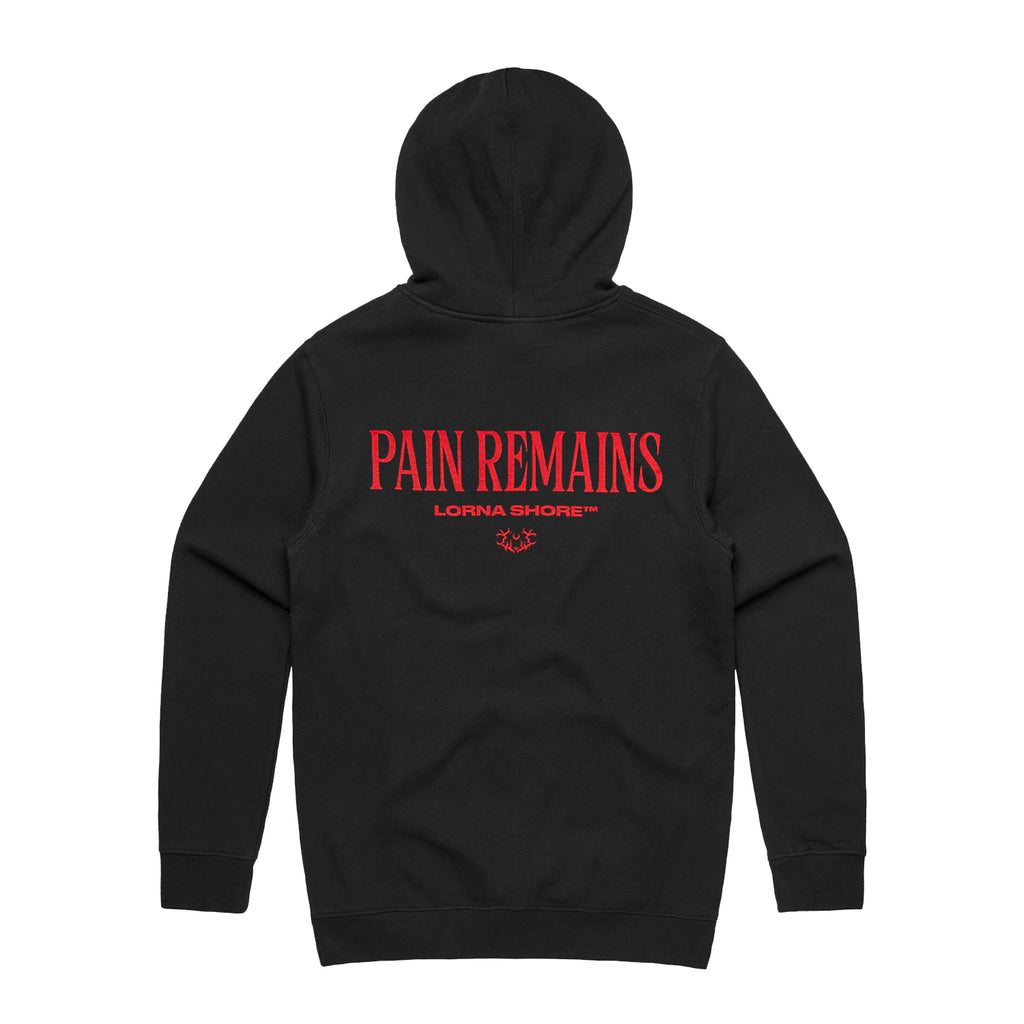 Embroidered Puff Hoodie (Black)