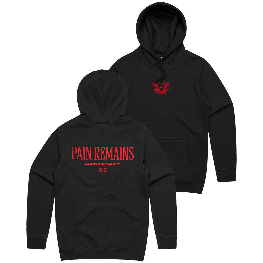 Embroidered Puff Hoodie (Black)