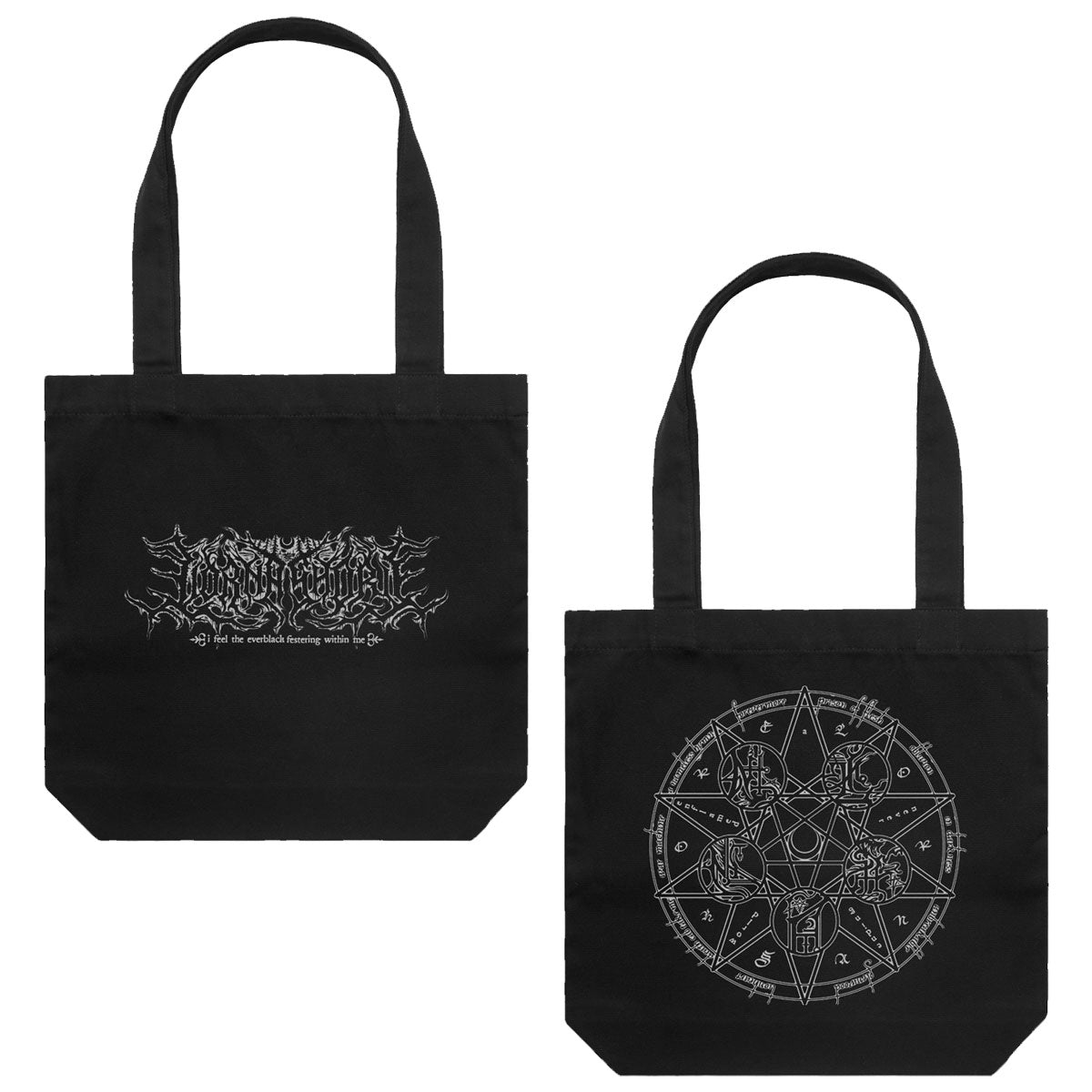 Lorna Shore - Sigil Tote Bag (Black)