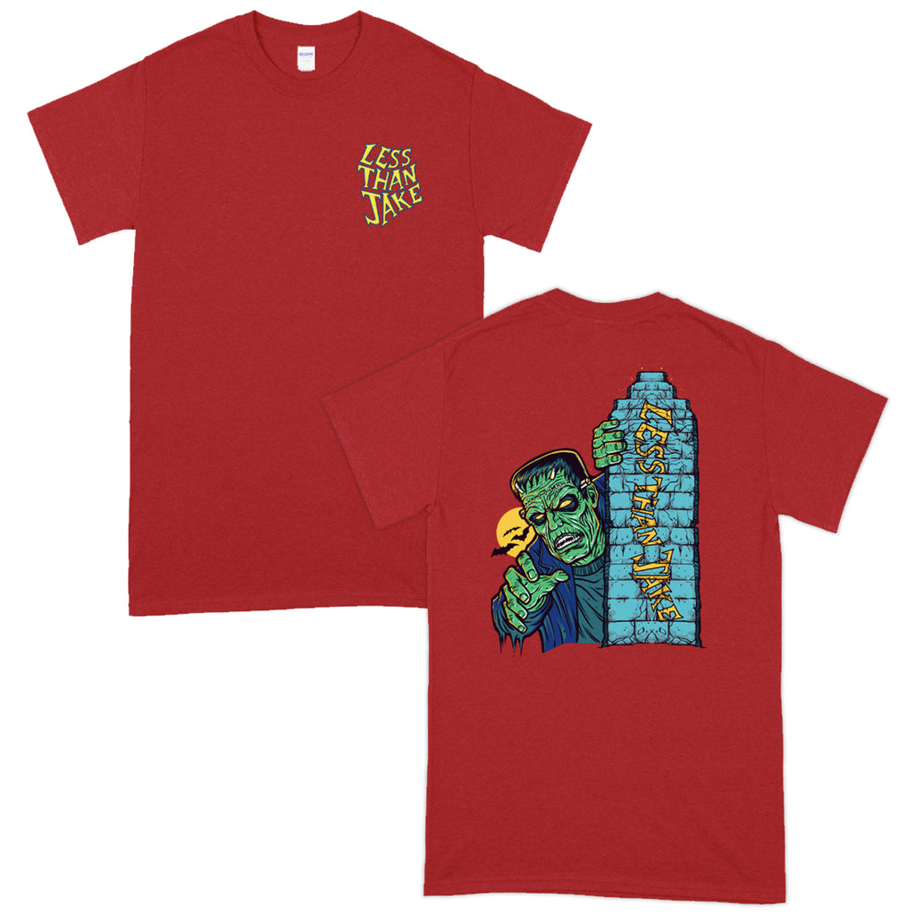 Less Than Jake - Frankenstein T-Shirt (Red)