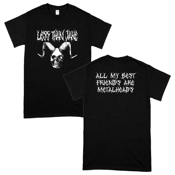 Less Than Jake - Metalheads T-Shirt (Black)