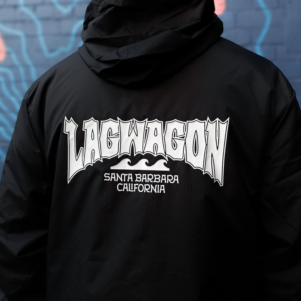 Lagwagon - Surf Windbreaker (Black)