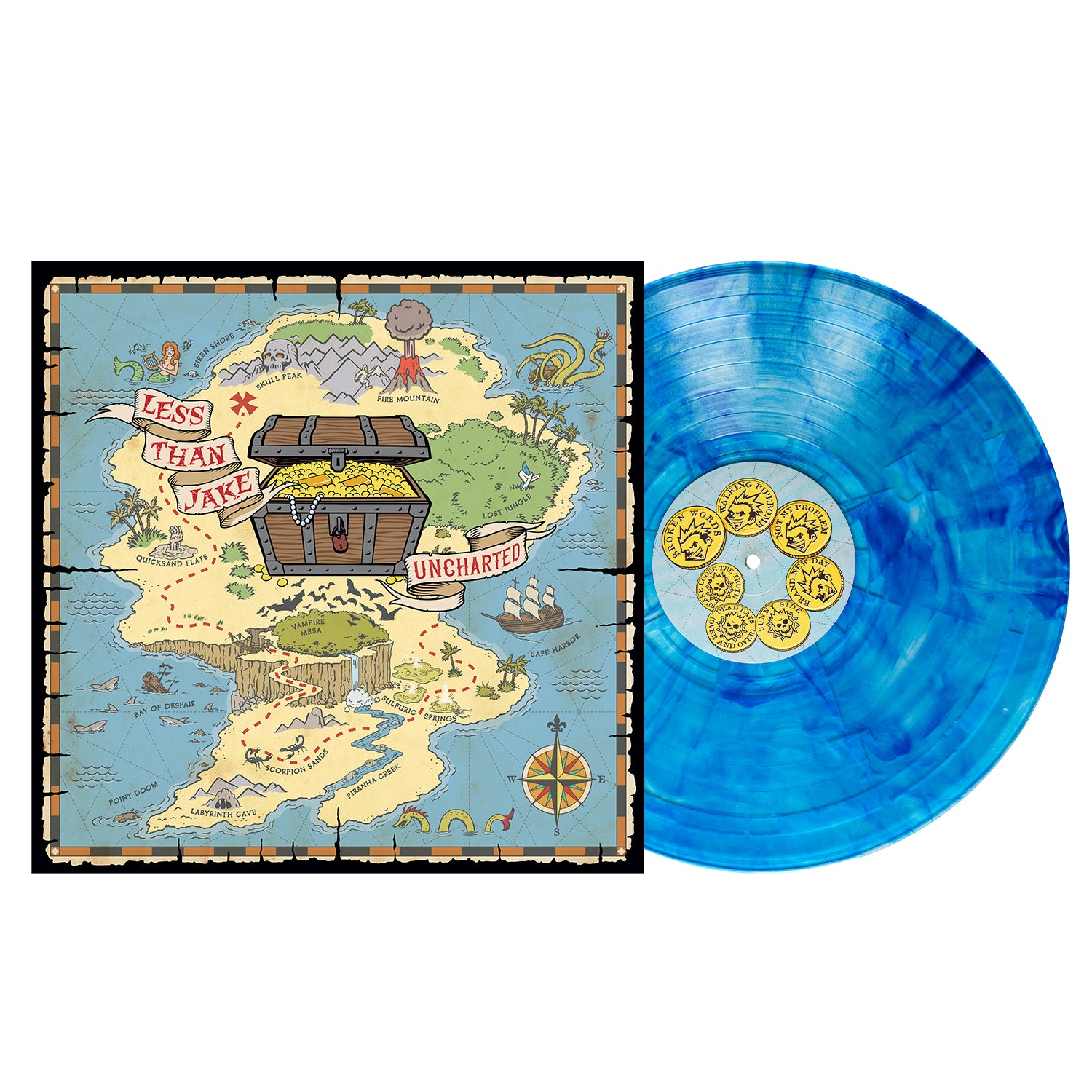 Uncharted EP (Sapphire Marble Vinyl)