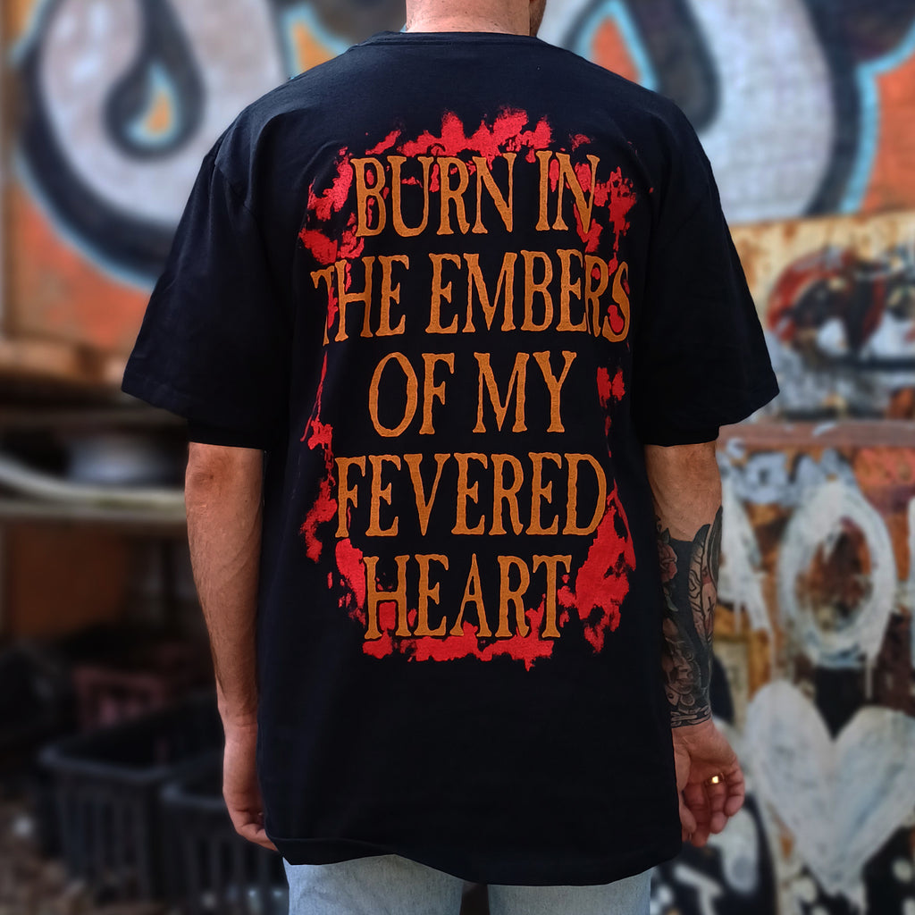 Lorna Shore - Burn In The Embers T-Shirt (Black)