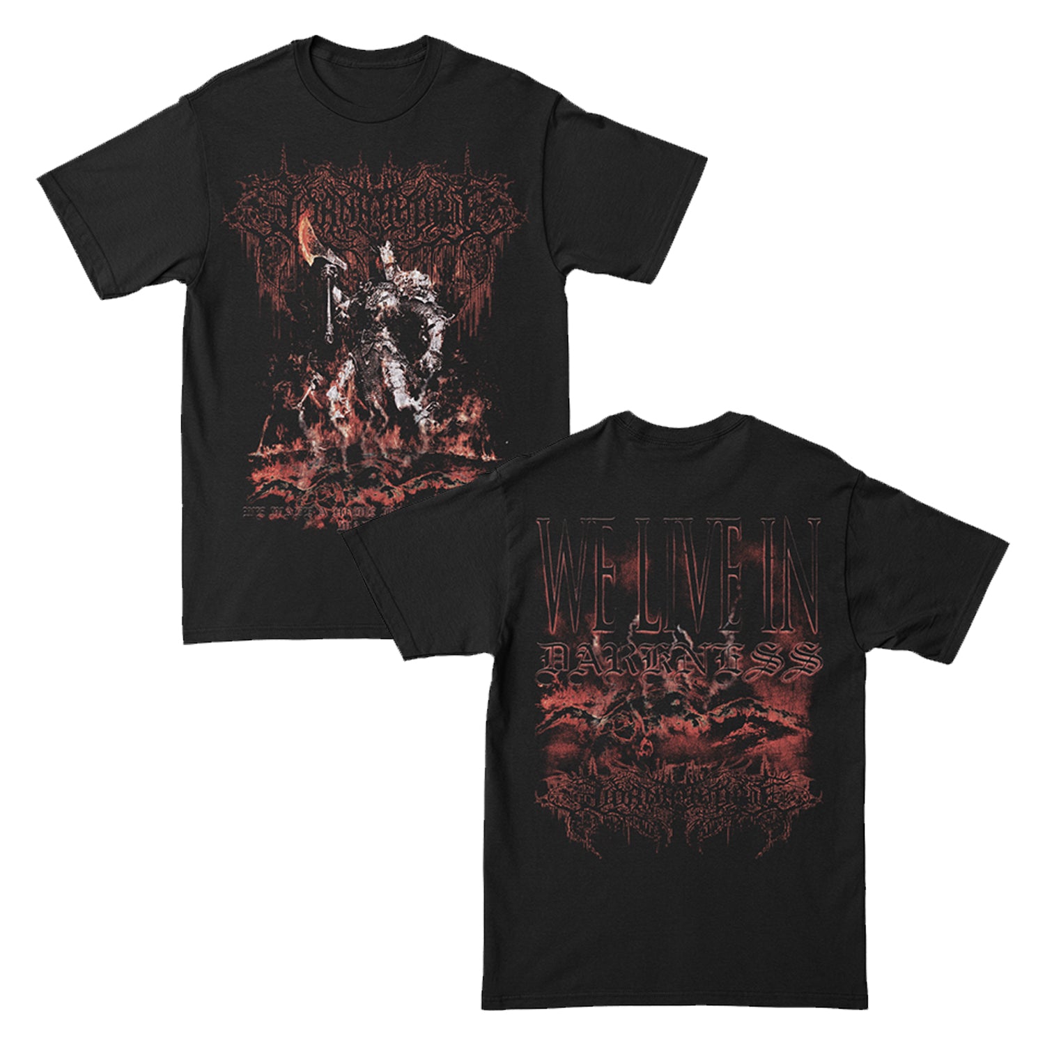 Lorna Shore - We Live In Darkness T-Shirt (Black)