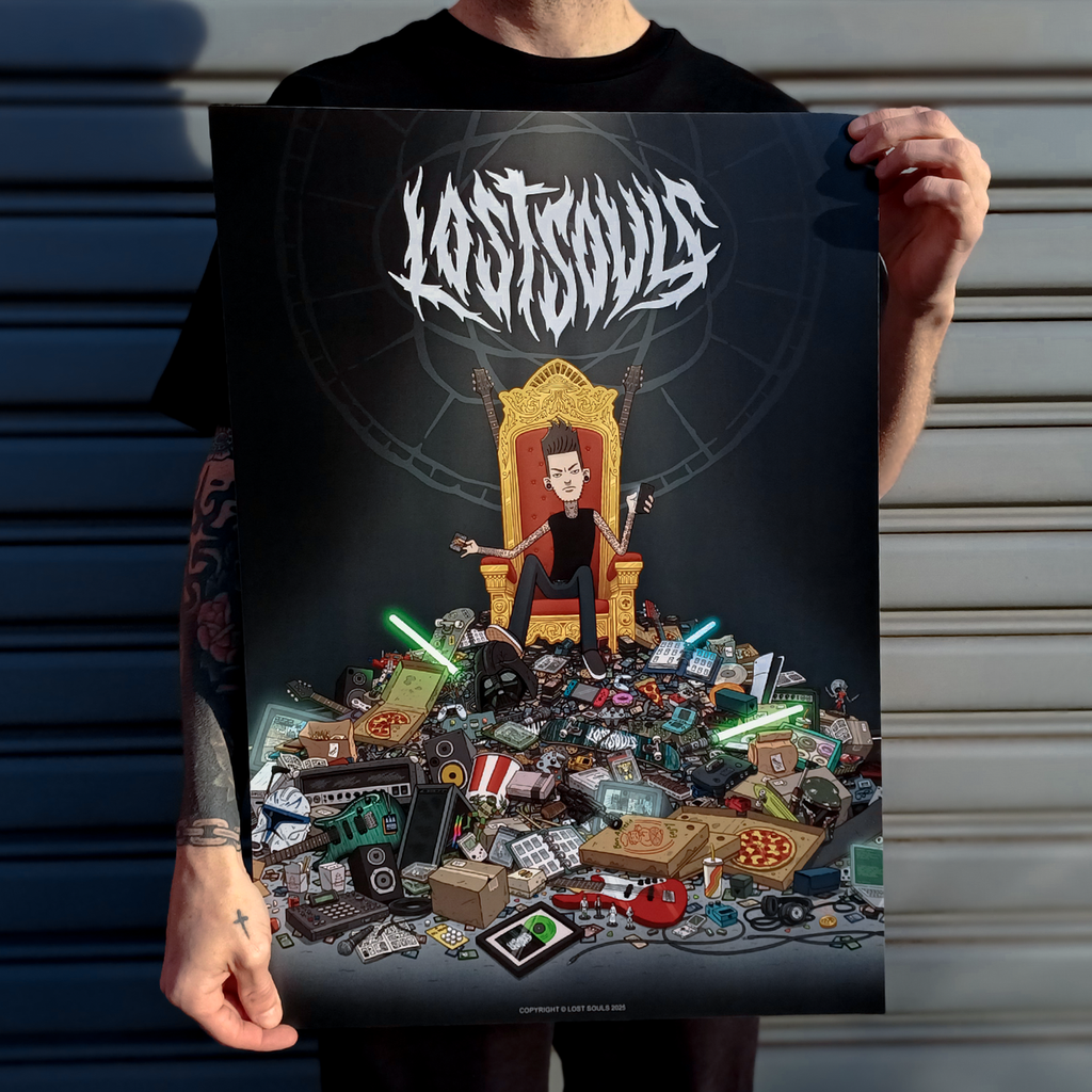 Lost Souls - Dopamine Throne Poster (A2)