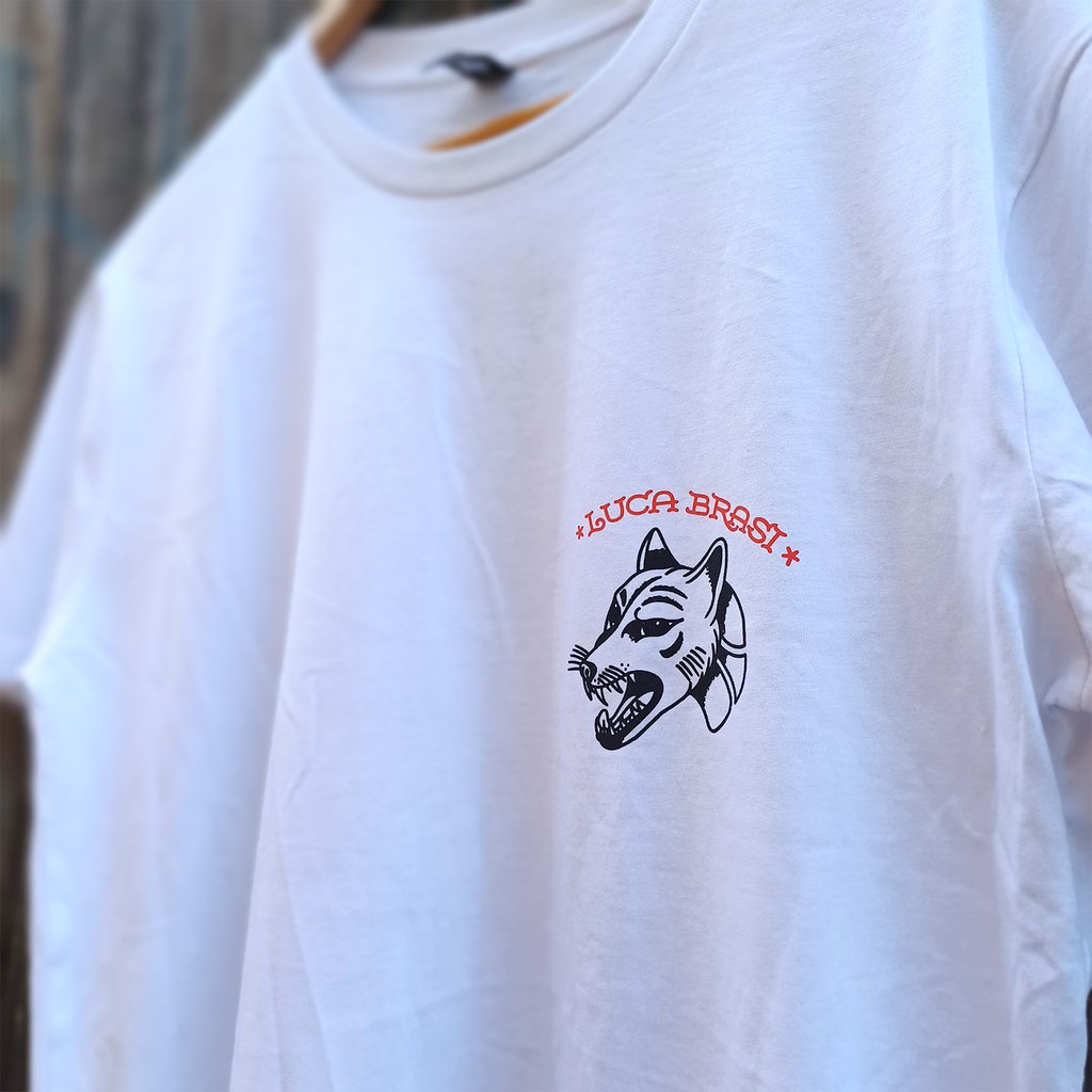 Luca Brasi - By a Thread Tee (White)