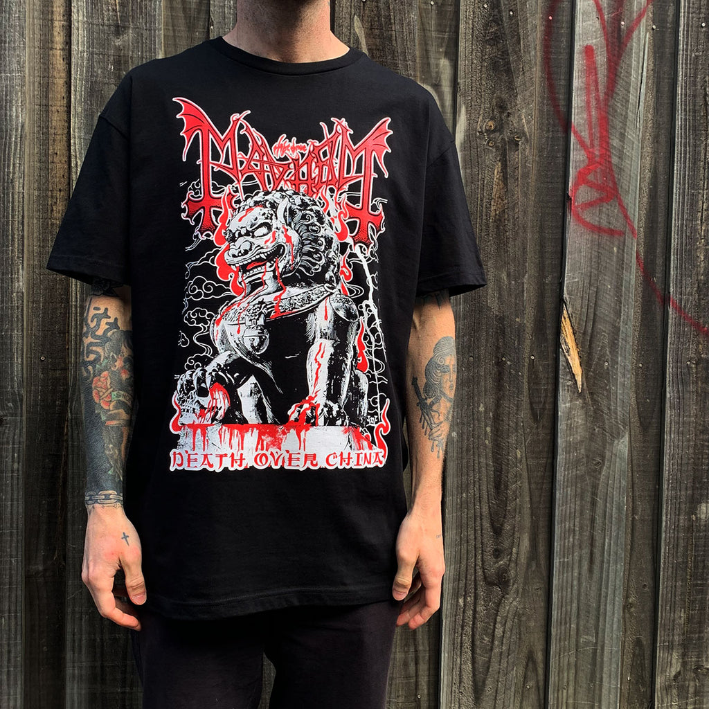 Mayhem - Death Over China T-Shirt (Black)