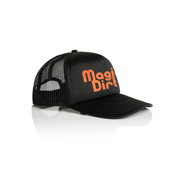 Magic Dirt - Magic Dirt Logo Trucker Hat (Black)