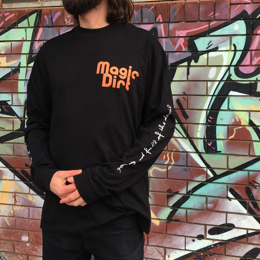 Magic Dirt - Young And Full of the Devil Longsleeve (Black)