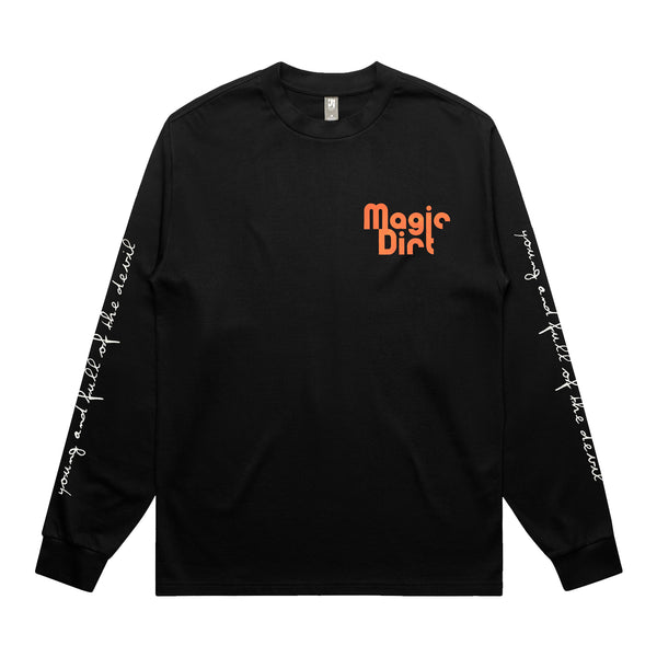 Magic Dirt - Young And Full of the Devil Longsleeve (Black)