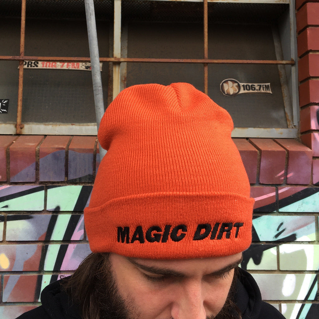 Magic Dirt - Magic Dirt Logo Beanie (Orange)