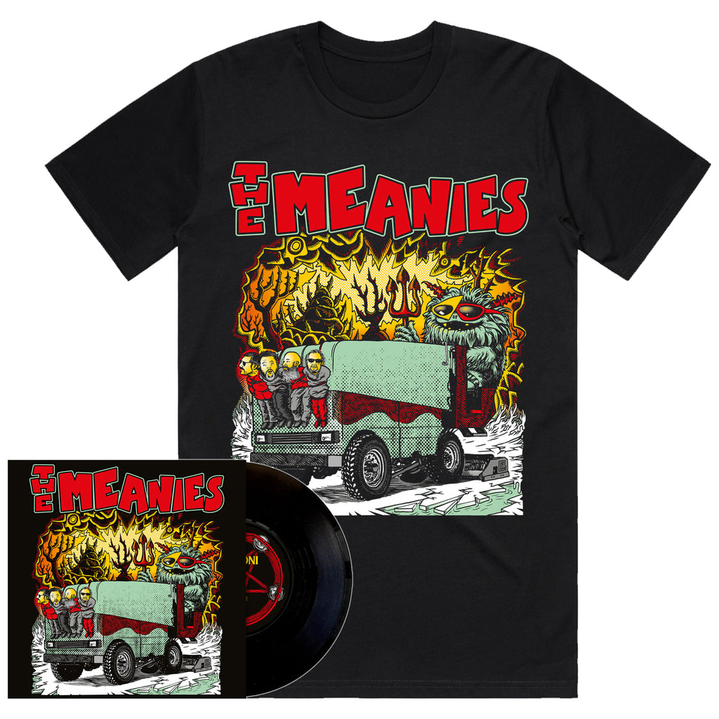 The Meanies - Zamboni 7" Vinyl (Black) + T-Shirt