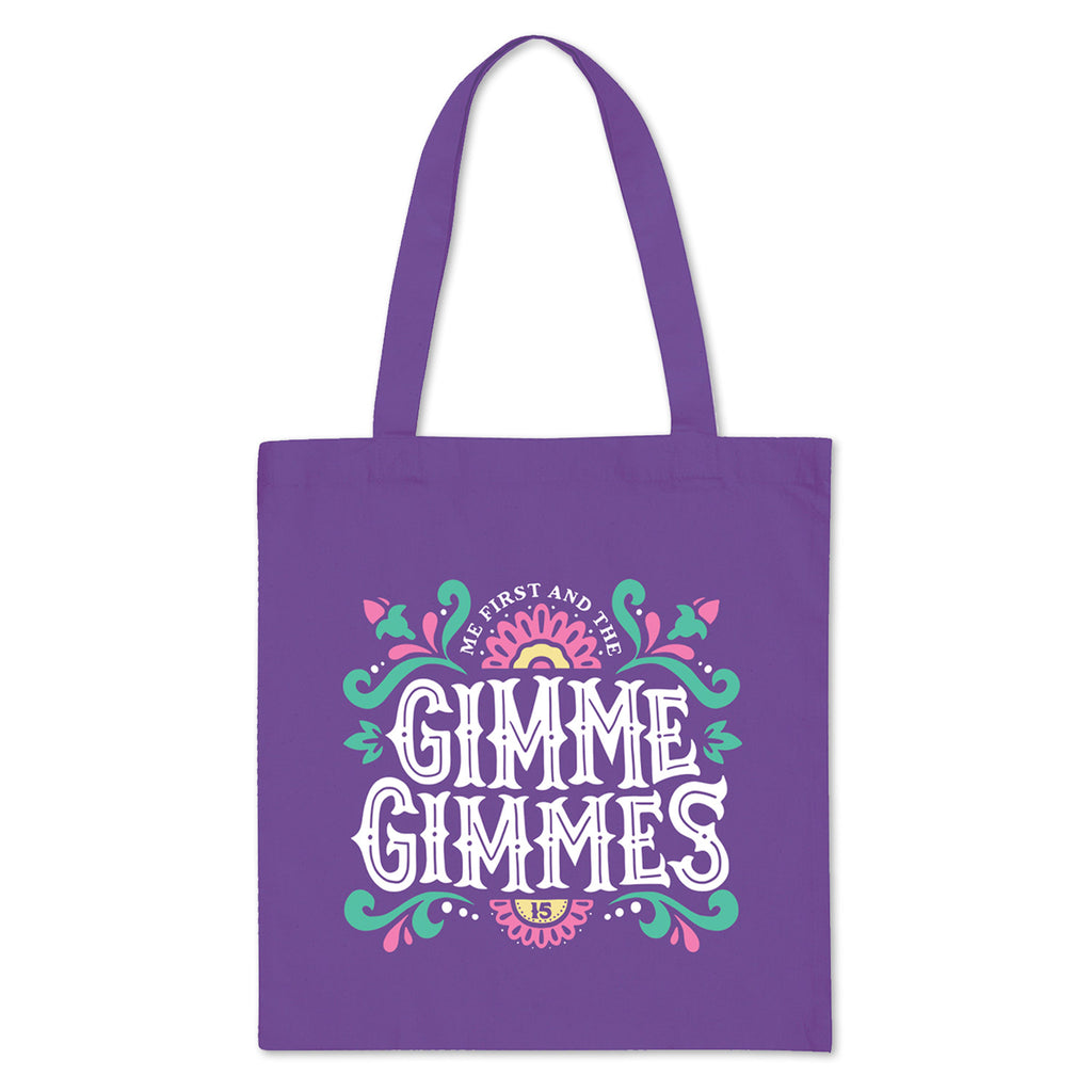 Me First and The Gimme Gimmes - Purple Tote Bag